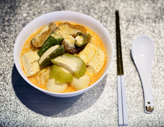 CHU Collagen Laksa Yong Tau Foo Recipe